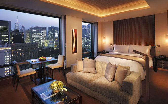 The Peninsula, Tokyo hotel with beautiful view 